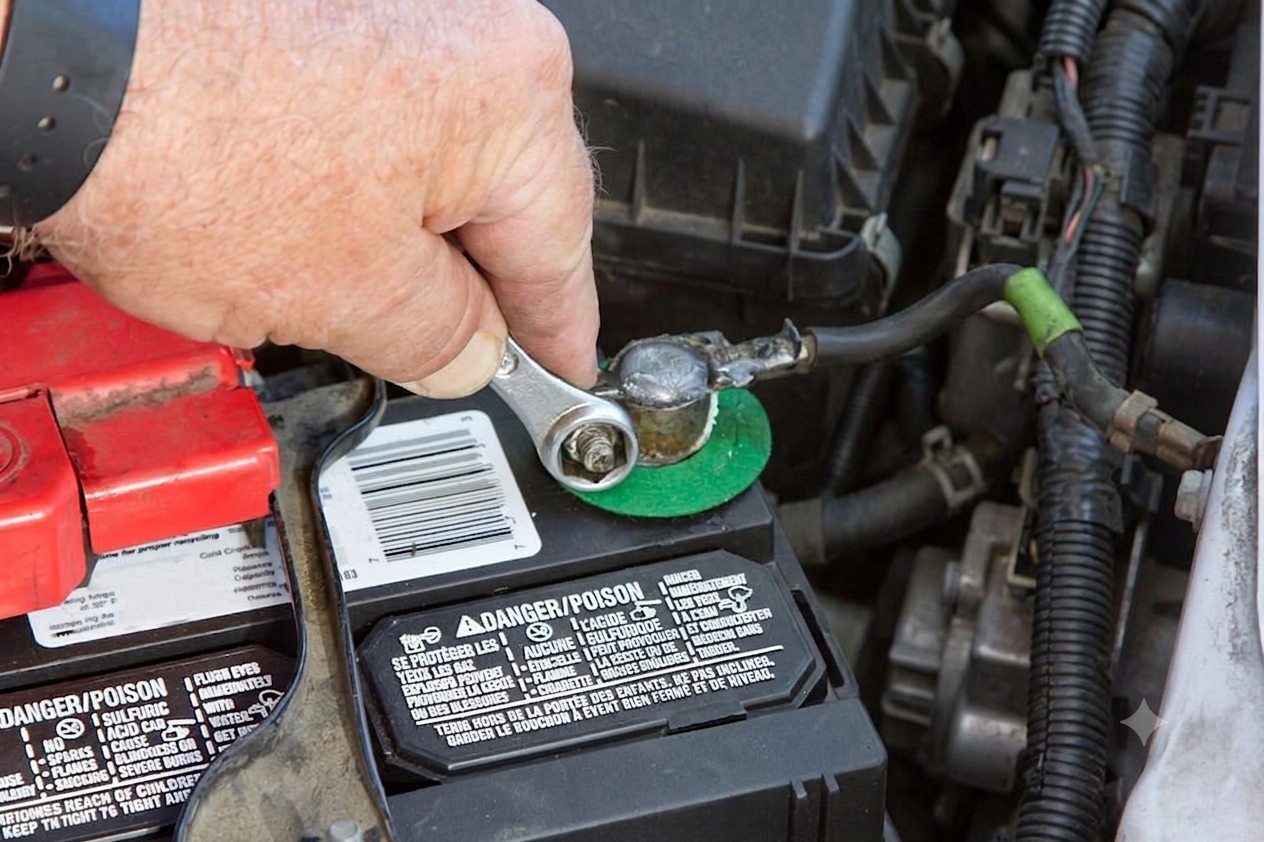 Battery terminal replacement